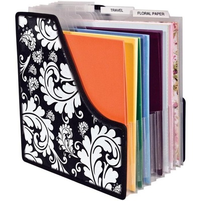 Органайзер Storage Studios Expandable Paper Holder, для бумаги 30х30 см, широкий