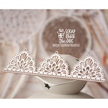 Чипборд ScrapBox - Бордюр Кружево с углолками Hw-088