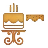 Ножи от Spellbinders – All About Cake - Торт