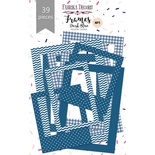 Набор рамок №1 Dark Blue 39шт, ТМ Фабрика Декору