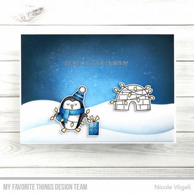 Лезвие нож My Favorite Things - Snowy Hillside Die-namics