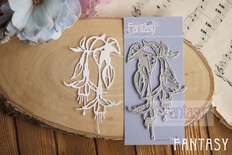 Нож для вырубки Fantasy "Букет фуксия" размер 10*5,5 см