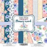 Набор скрапбумаги Flower mood, 30,5x30,5см, Фабрика Декора