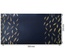 Отрез кожзама с тиснением  золотой фольгой Golden Feather Dark blue, 50см х 25см, ТМ Фабрика Декора