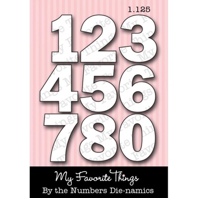 Левие My Favorite Things - Die-namics By the Numbers DIE ONLY (MFT091)