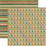 Лист скрапбумаги Graphic 45 Victory, 30х30 см, двусторонняя