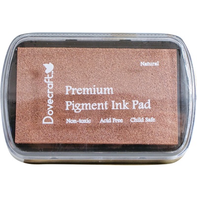 Штемпельная подушечка Dovecraft Pigment Ink Pads - Natural, цвет светло-коричневый
