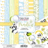 Набор скрапбумаги My little panda boy  20x20см, ТМ Фабрика Декору