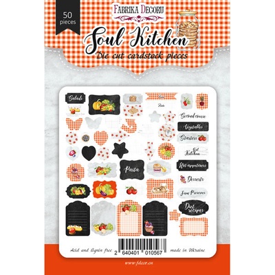 Набор высечек, коллекция Soul Kitchen, ТМ Фабрика Декору
