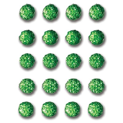 Украшения Queen & Co - Twinkle Goosebumps - Light Green, 20 штук