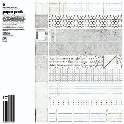 Набор бумаги от Basic Grey "Basic White - Paper Pack"