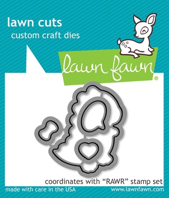 Нож для вырубки от Lawn Fawn - RAWR