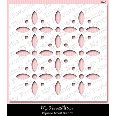 Маска My Favorite Things - Stencils MPD Square Motif, 15х15 см