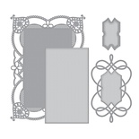 Ножи от Spellbinders - Coralene's Chemise Layering Frame Large