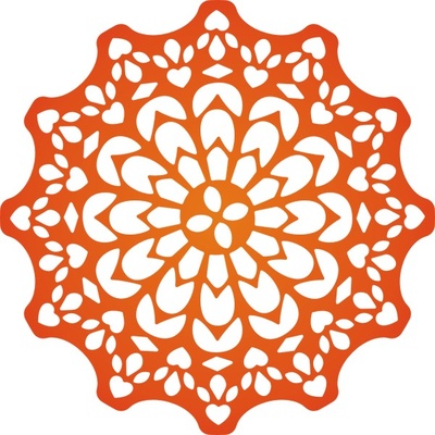 Лезвие Canadian Kaleidoscope Doily от Cheery Lynn Designs