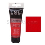 Краска акриловая ART Kompozit 259красный, 75 мл