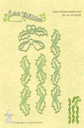 Лезвия от LeCreaDesign - Border corner holly