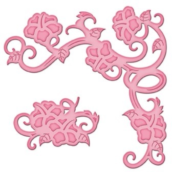 Ножи от Spellbinders - Hibiscus Corner - Гибискус, уголок