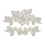 Набор чипбордов Winter botanical diary 762, 10х15 см, цвет молочный, ТМ Фабрика Декора
