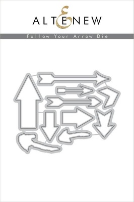Набор ножей и штампов от Altenew - Follow Your Arrow Stamp & Die Bundle, 16 штампов + 10 ножей