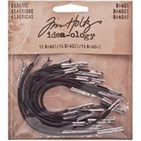 Резиновые шнурочки от  Tim Holtz - Idea-ology - Elastic Bands, 10,7x8,8 см