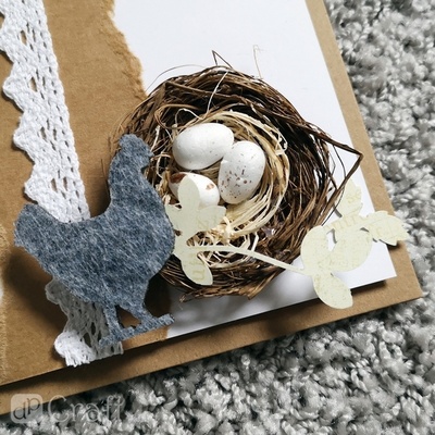 Декоративні гнізда Mini Decorative Nests, 4 шт, dpCraft