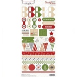 Набор наклеек Teresa Collins - Candy Cane Lane - Decorative Stickers