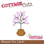 Лезвие CottageCutz - Blossom Tree in a Pot, 10х10 см