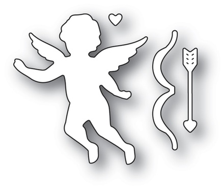 Ножи для вырубки от Memory Box - Cupid with Bow