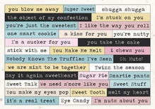Стикеры от Melissa Frances - Sweet life word strips