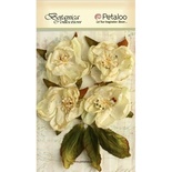 Набор объемных цветов Petaloo - Botanica Blooms x 4 - All Ivory