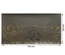 Отрез кожзама с тиснением  золотой фольгой Golden Branches Gray 50 х 25 см, ТМ Фабрика Декора