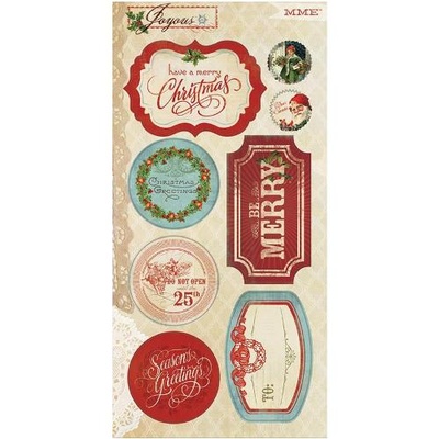 Наклейки My Mind’s Eye - Joyous - Stickers, 8 штук