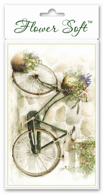 Заготовка-Topper для Flower Soft - Country - Bicycle, 1 шт.