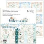 Набір паперу для скрапбукінгу Lemoncraft - Sweetheart, 30х30 см