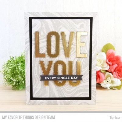 Лезвие My Favorite Things - Die-namics Love You