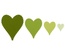 Лезвия от Sizzix - Sizzix Framelits Die Set 4PK - Hearts, Scallop #2, 4 шт.