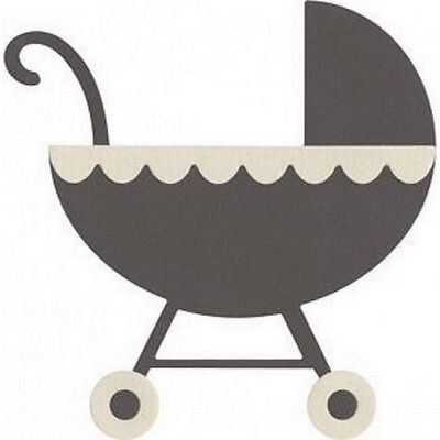 Лезвие Lifestyle Crafts - QuicKutz - baby carriage
