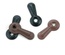Держатели для фото и бумажных украшений Creative Impressions - Matte Black and Brown, 50 штук