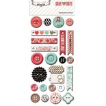 Пуговицы Teresa Collins - Save the Date - Decorative Buttons
