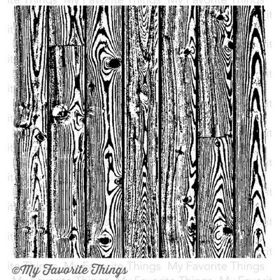 Резиновый штамп My Favorite Things - BG Wood Plank Background