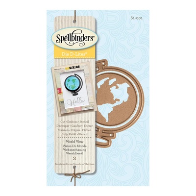 Нож для вырубки от Spellbinders - World View