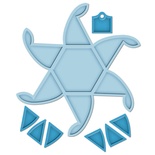Лезвие Spellbinders - Hexagon Pinwheel Top Box