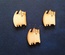 Деревянная фигурка WOOD-032 - Котик funny, 1 штука