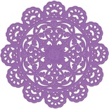 Нож для вырубки от Prima - Parisian Lace - Purple Metal Die (584047)