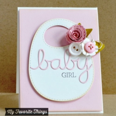 Лезвие My Favorite Things - Die-namics Baby's Bib - Детский нагрудник