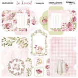 Лист двусторонней бумаги от Scrapmir - Конверты - So Loved, 20х20см