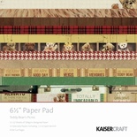 Набор скрапбумаги от Kaisercraft - TEDDY BEARS PAPR PAD, 15х15 см, 28 листов