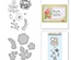 Нож для вырубки + штампы от Spellbinders - Quite Contrary - Debi Adams - Floral Divine