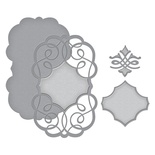 Нож для вырубки от Spellbinders - Amazing Paper Grace - Becca Feeken - Swirling Grace